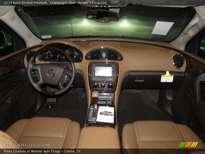 Dashboard of 2014 Enclave Premium