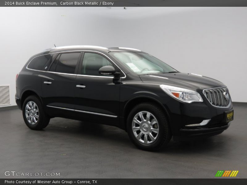 Carbon Black Metallic / Ebony 2014 Buick Enclave Premium