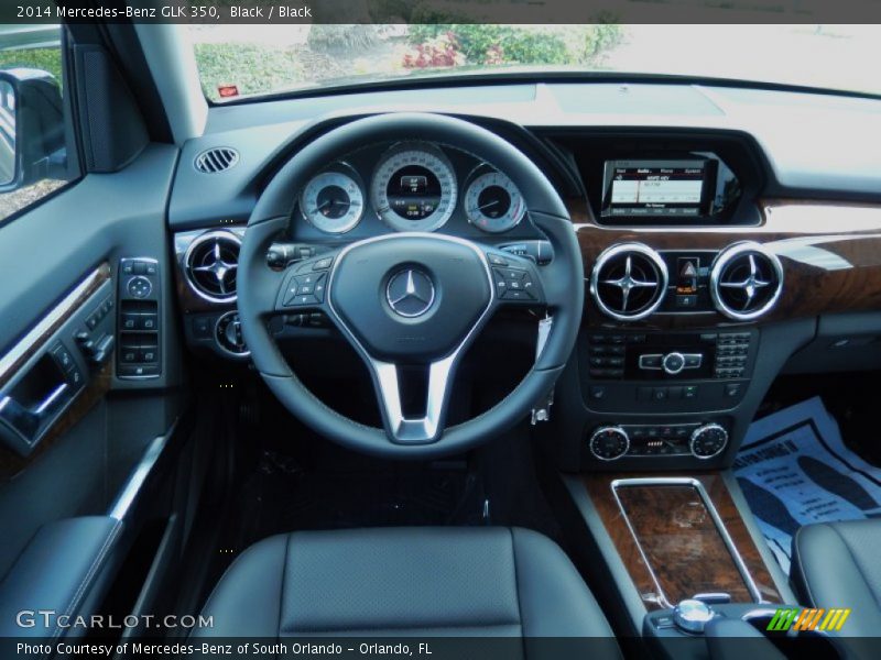 Dashboard of 2014 GLK 350