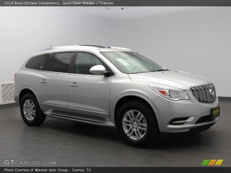 Quick Silver Metallic / Titanium 2014 Buick Enclave Convenience