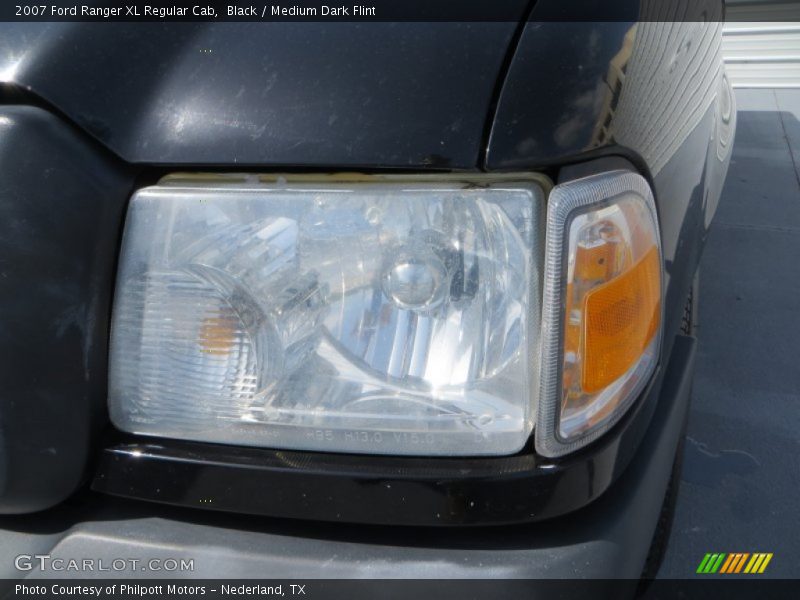 Black / Medium Dark Flint 2007 Ford Ranger XL Regular Cab