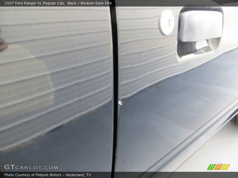 Black / Medium Dark Flint 2007 Ford Ranger XL Regular Cab