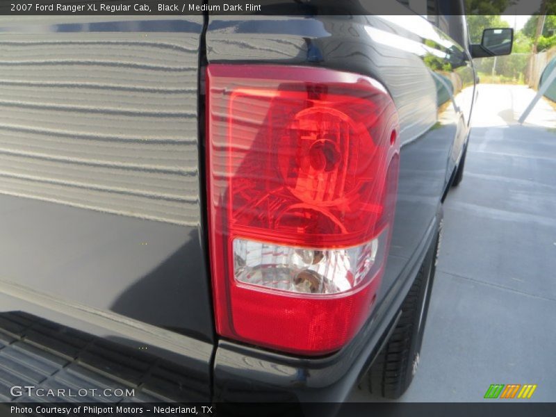 Black / Medium Dark Flint 2007 Ford Ranger XL Regular Cab
