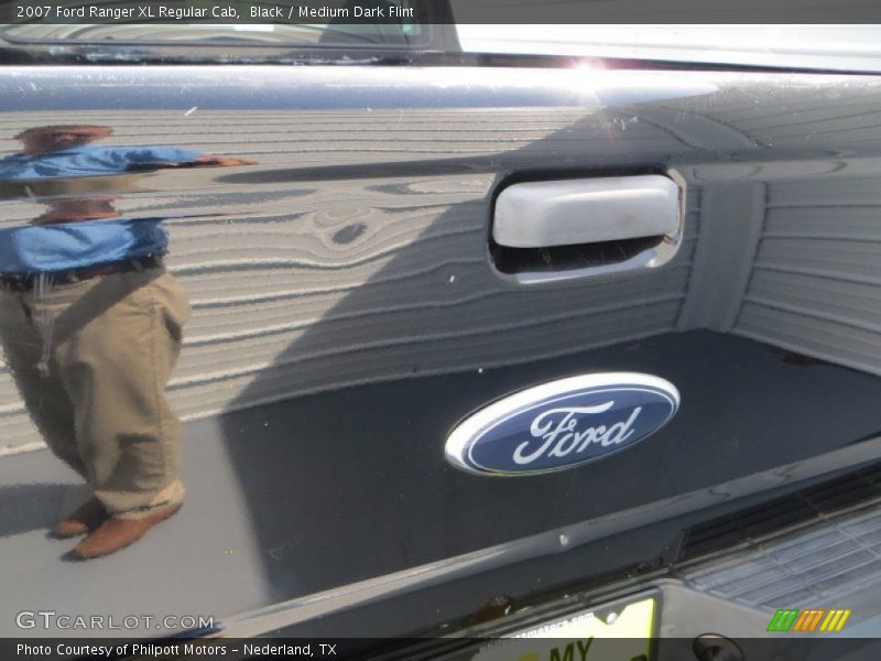 Black / Medium Dark Flint 2007 Ford Ranger XL Regular Cab