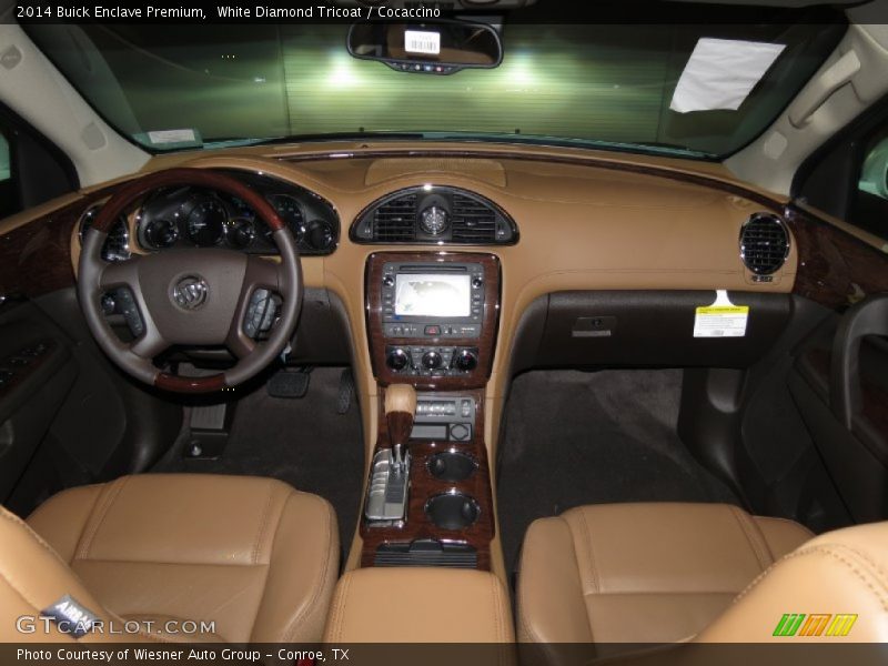 Dashboard of 2014 Enclave Premium