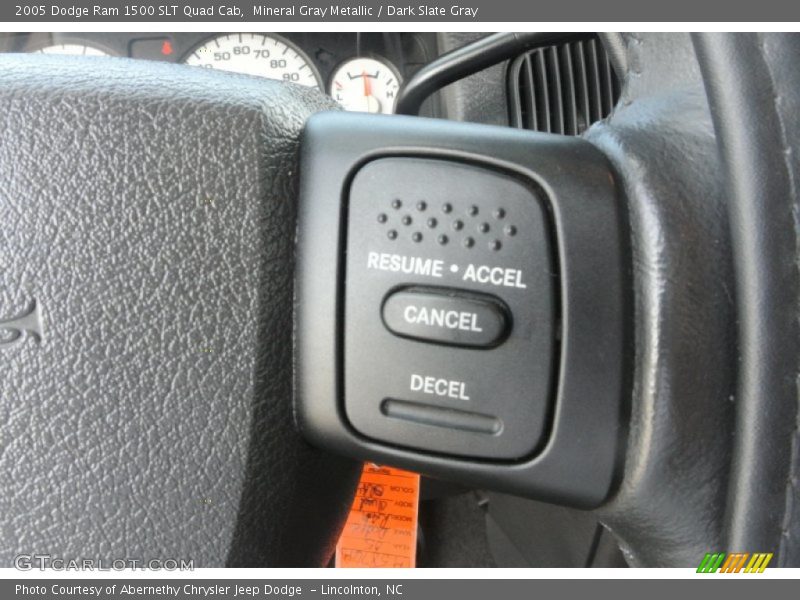 Mineral Gray Metallic / Dark Slate Gray 2005 Dodge Ram 1500 SLT Quad Cab