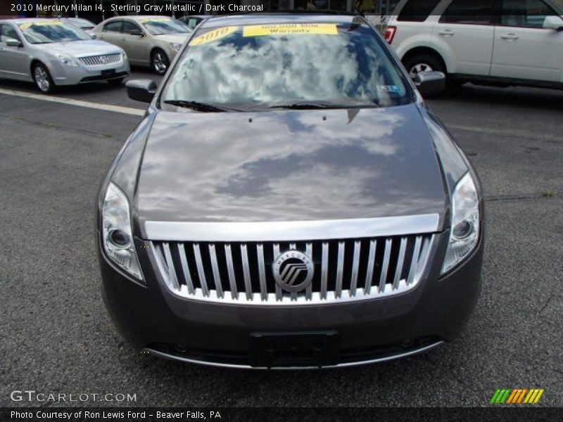 Sterling Gray Metallic / Dark Charcoal 2010 Mercury Milan I4
