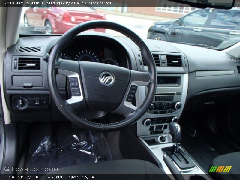 Sterling Gray Metallic / Dark Charcoal 2010 Mercury Milan I4
