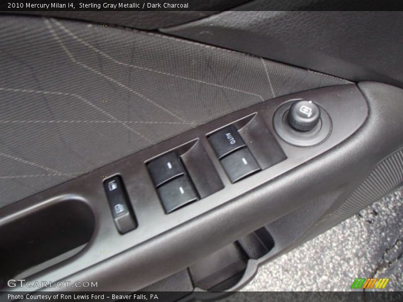 Sterling Gray Metallic / Dark Charcoal 2010 Mercury Milan I4