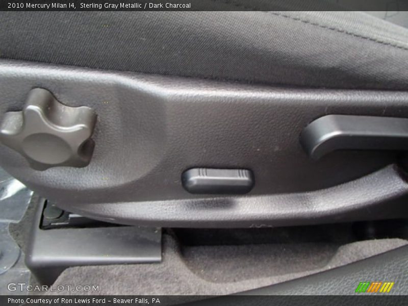 Sterling Gray Metallic / Dark Charcoal 2010 Mercury Milan I4