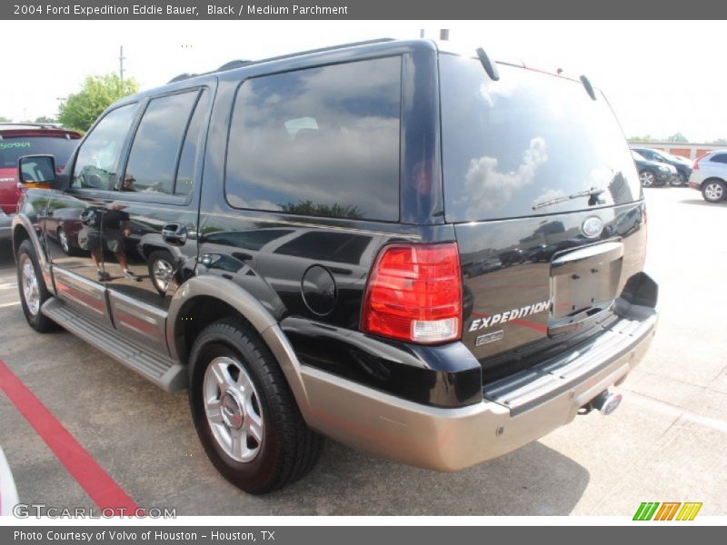 Black / Medium Parchment 2004 Ford Expedition Eddie Bauer