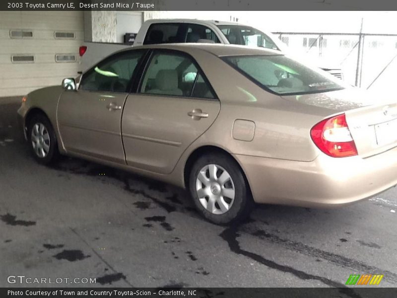 Desert Sand Mica / Taupe 2003 Toyota Camry LE