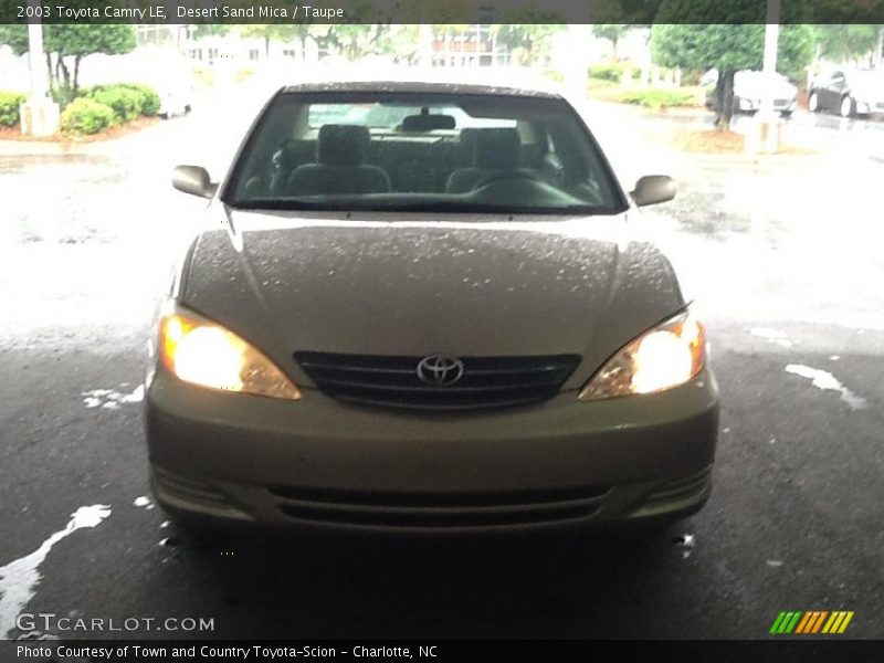 Desert Sand Mica / Taupe 2003 Toyota Camry LE