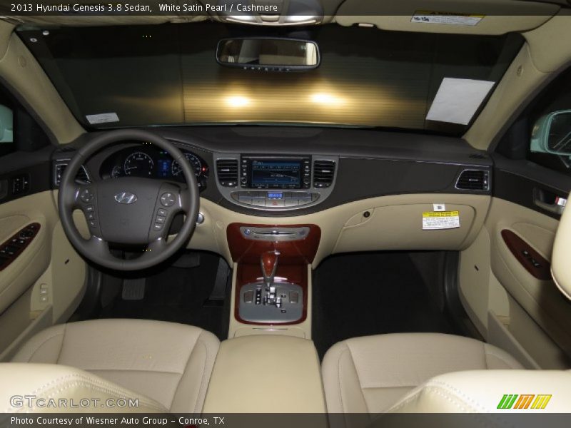 White Satin Pearl / Cashmere 2013 Hyundai Genesis 3.8 Sedan
