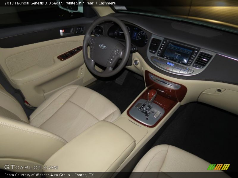 White Satin Pearl / Cashmere 2013 Hyundai Genesis 3.8 Sedan