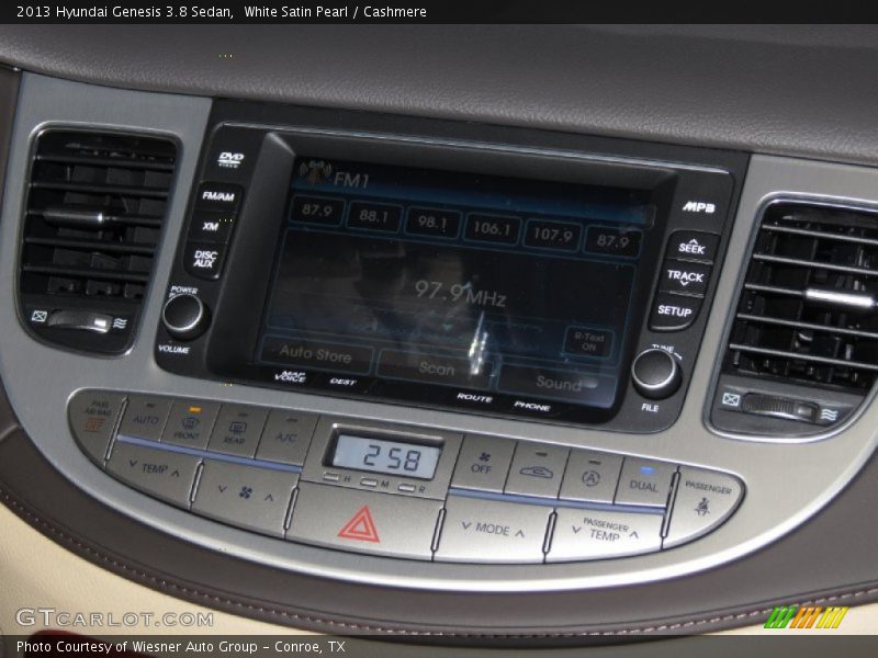 White Satin Pearl / Cashmere 2013 Hyundai Genesis 3.8 Sedan