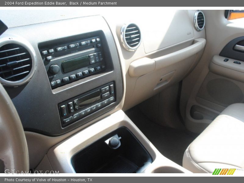 Black / Medium Parchment 2004 Ford Expedition Eddie Bauer