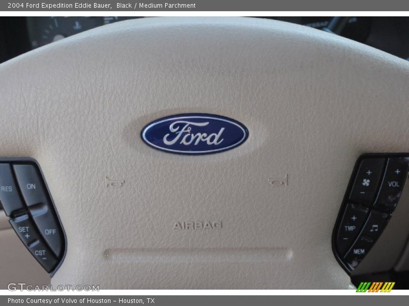 Black / Medium Parchment 2004 Ford Expedition Eddie Bauer