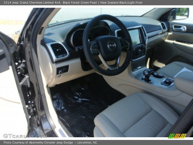 Black Forest Green Pearl / New Zealand Black/Light Frost 2014 Jeep Grand Cherokee Limited 4x4