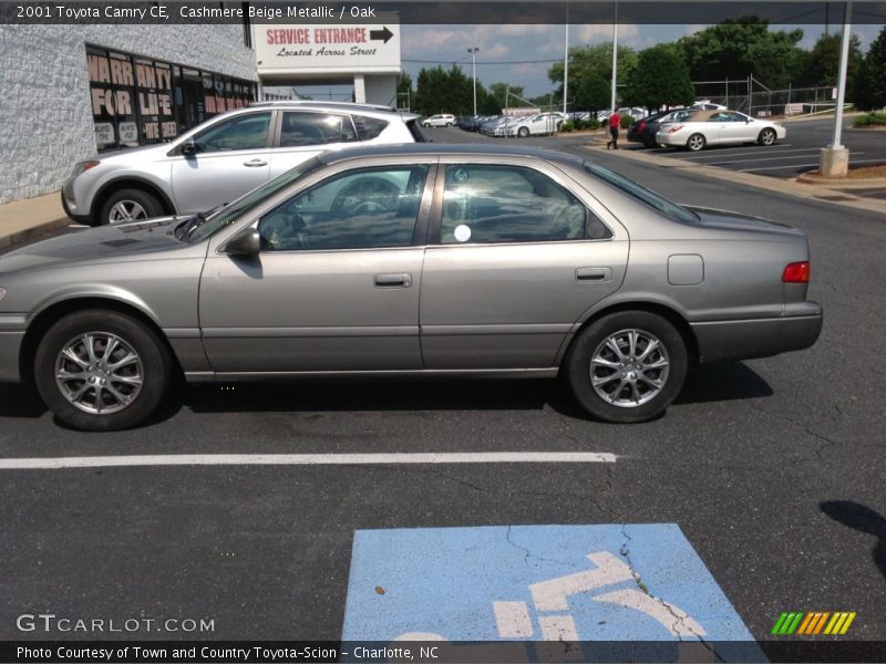 Cashmere Beige Metallic / Oak 2001 Toyota Camry CE