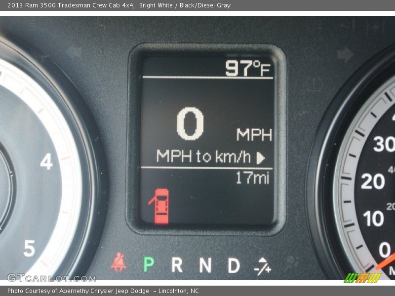 Bright White / Black/Diesel Gray 2013 Ram 3500 Tradesman Crew Cab 4x4