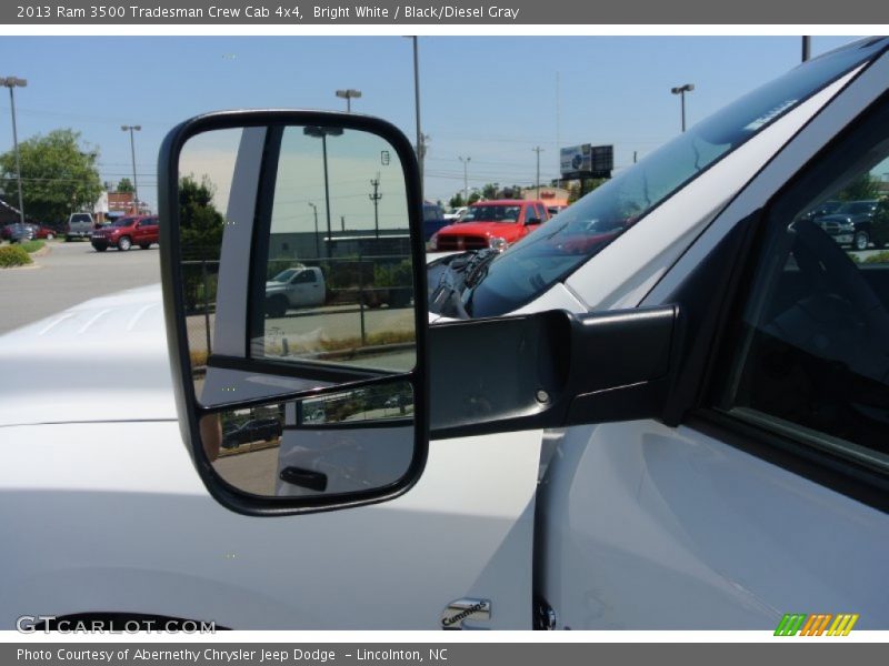 Bright White / Black/Diesel Gray 2013 Ram 3500 Tradesman Crew Cab 4x4