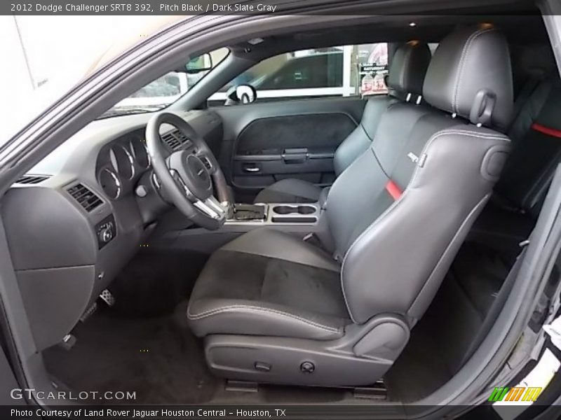 Pitch Black / Dark Slate Gray 2012 Dodge Challenger SRT8 392
