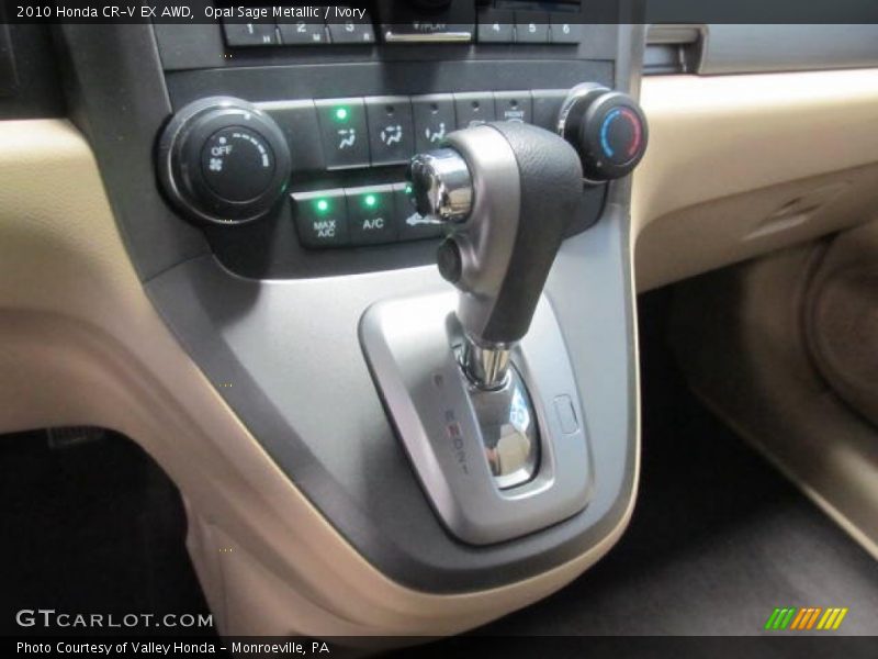 Opal Sage Metallic / Ivory 2010 Honda CR-V EX AWD