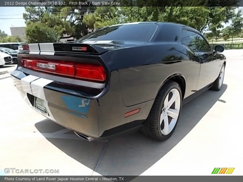 Pitch Black / Dark Slate Gray 2012 Dodge Challenger SRT8 392
