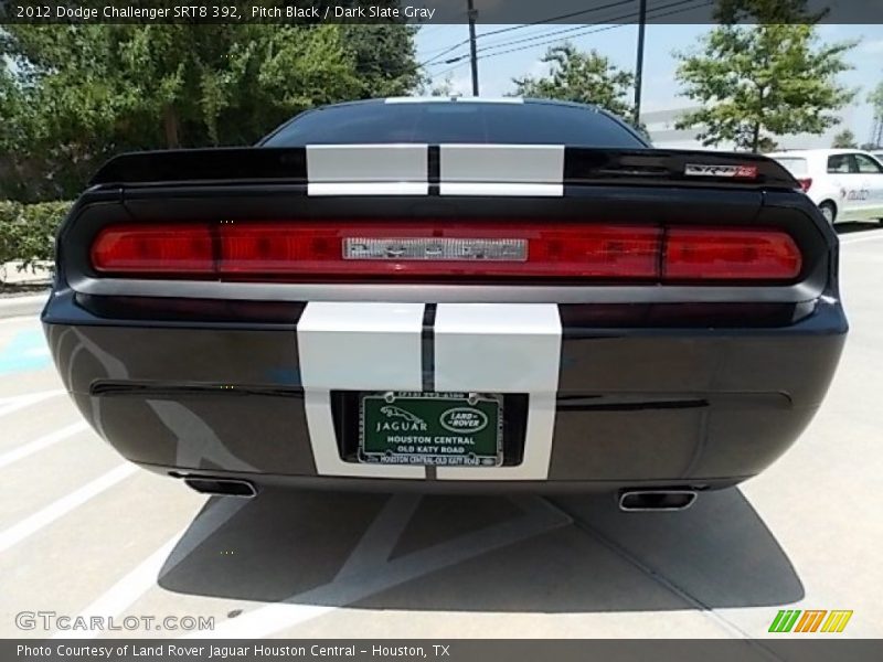 Pitch Black / Dark Slate Gray 2012 Dodge Challenger SRT8 392