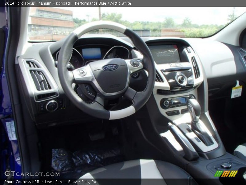 Dashboard of 2014 Focus Titanium Hatchback