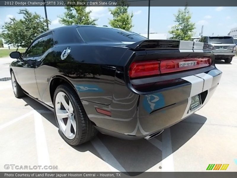 Pitch Black / Dark Slate Gray 2012 Dodge Challenger SRT8 392