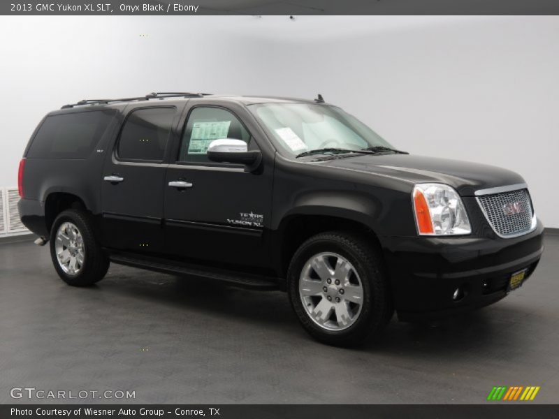 Onyx Black / Ebony 2013 GMC Yukon XL SLT