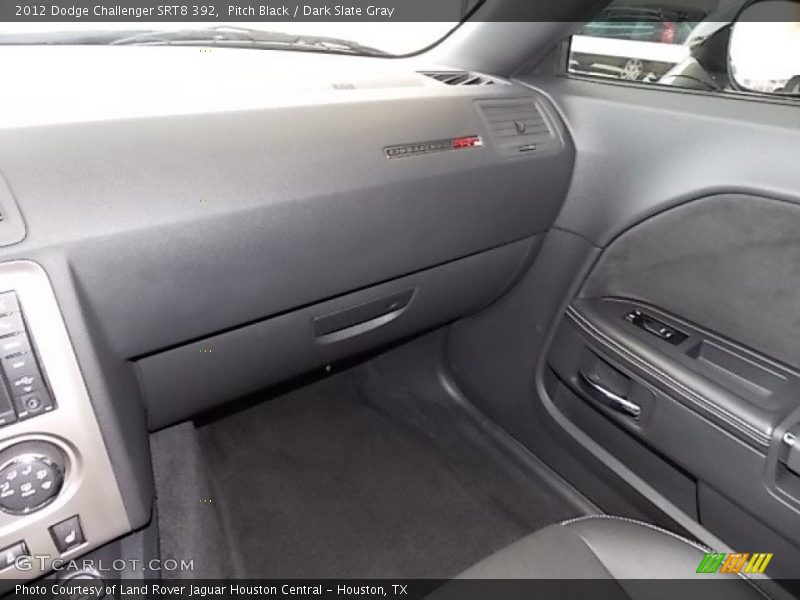 Pitch Black / Dark Slate Gray 2012 Dodge Challenger SRT8 392
