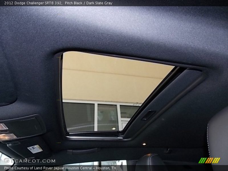 Pitch Black / Dark Slate Gray 2012 Dodge Challenger SRT8 392