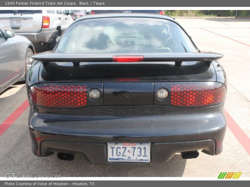 Black / Taupe 1999 Pontiac Firebird Trans Am Coupe