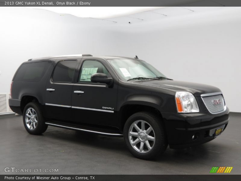Onyx Black / Ebony 2013 GMC Yukon XL Denali