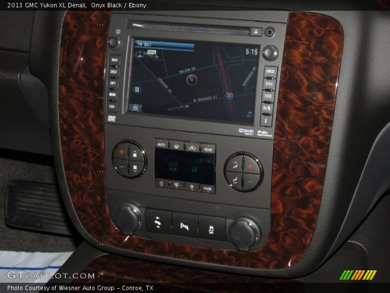 Onyx Black / Ebony 2013 GMC Yukon XL Denali