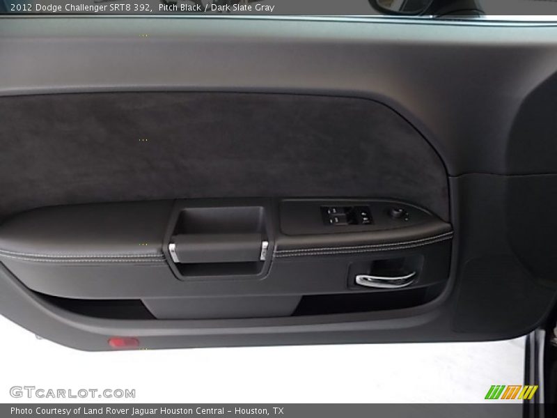 Pitch Black / Dark Slate Gray 2012 Dodge Challenger SRT8 392
