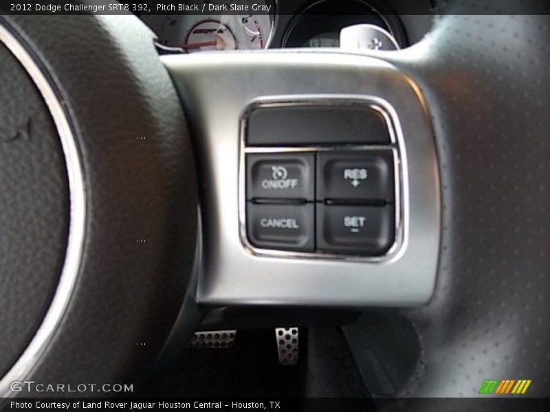 Pitch Black / Dark Slate Gray 2012 Dodge Challenger SRT8 392