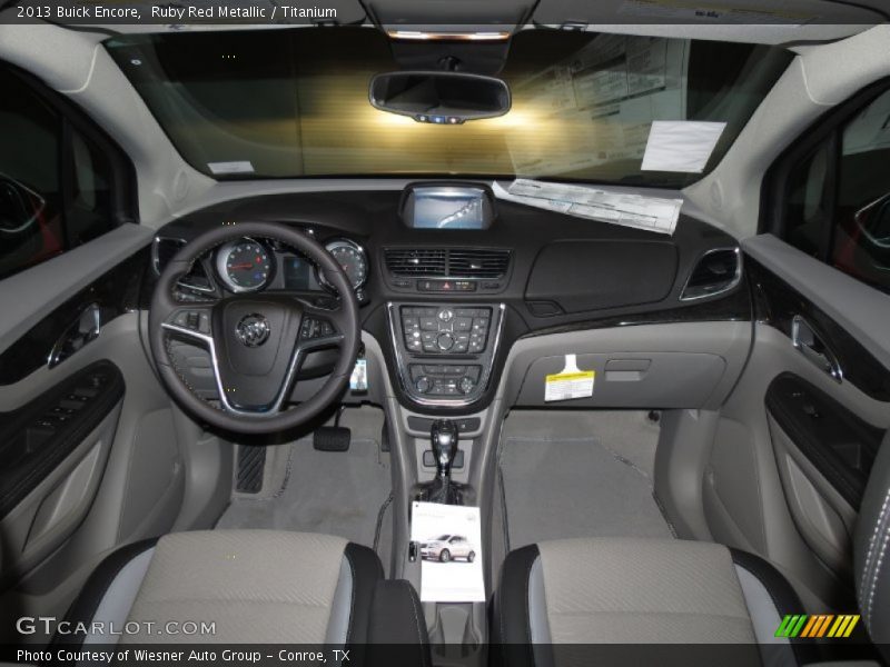 Dashboard of 2013 Encore 