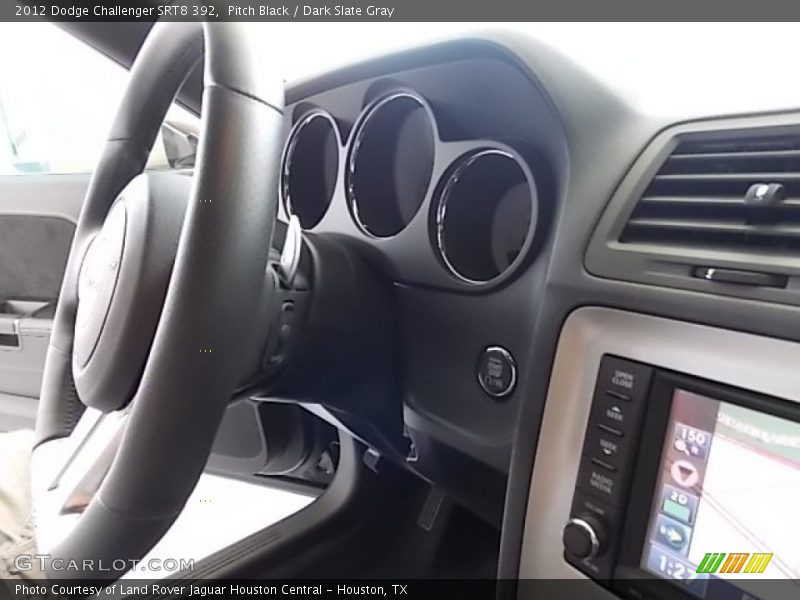 Pitch Black / Dark Slate Gray 2012 Dodge Challenger SRT8 392