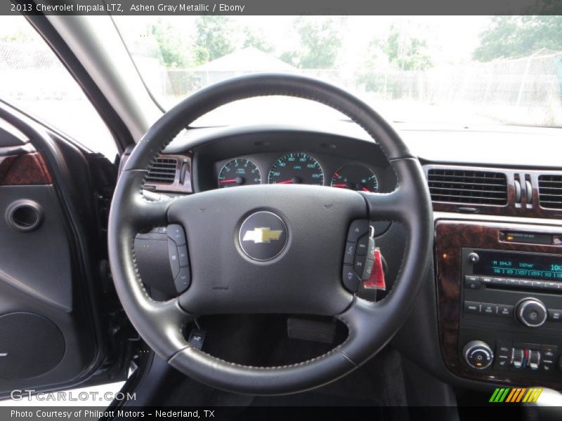 Ashen Gray Metallic / Ebony 2013 Chevrolet Impala LTZ