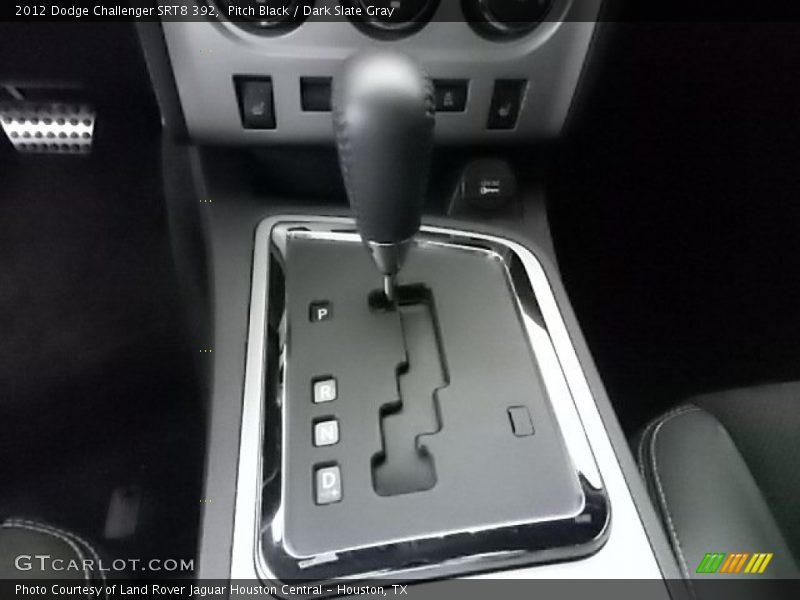 Pitch Black / Dark Slate Gray 2012 Dodge Challenger SRT8 392