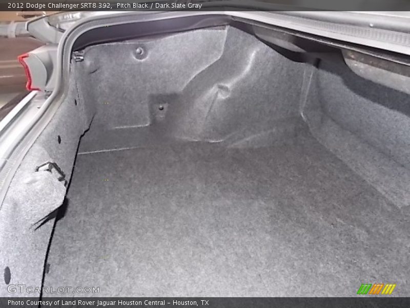 Pitch Black / Dark Slate Gray 2012 Dodge Challenger SRT8 392