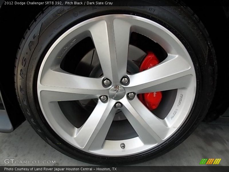 Pitch Black / Dark Slate Gray 2012 Dodge Challenger SRT8 392