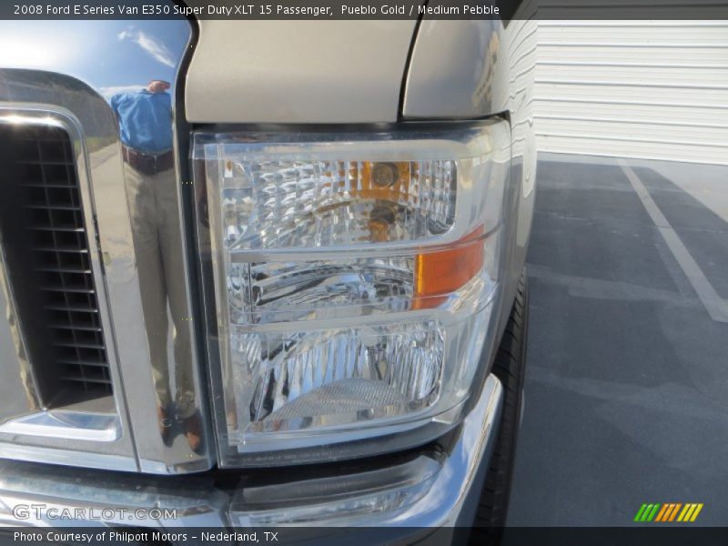 Pueblo Gold / Medium Pebble 2008 Ford E Series Van E350 Super Duty XLT 15 Passenger