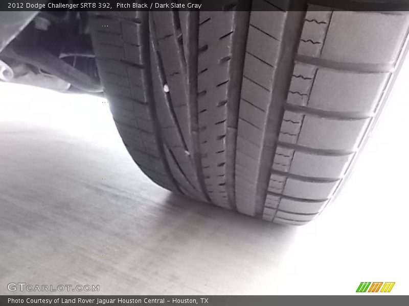 Pitch Black / Dark Slate Gray 2012 Dodge Challenger SRT8 392
