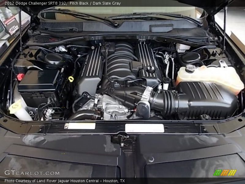 Pitch Black / Dark Slate Gray 2012 Dodge Challenger SRT8 392