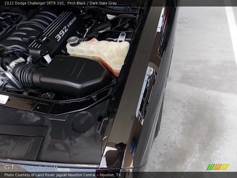 Pitch Black / Dark Slate Gray 2012 Dodge Challenger SRT8 392